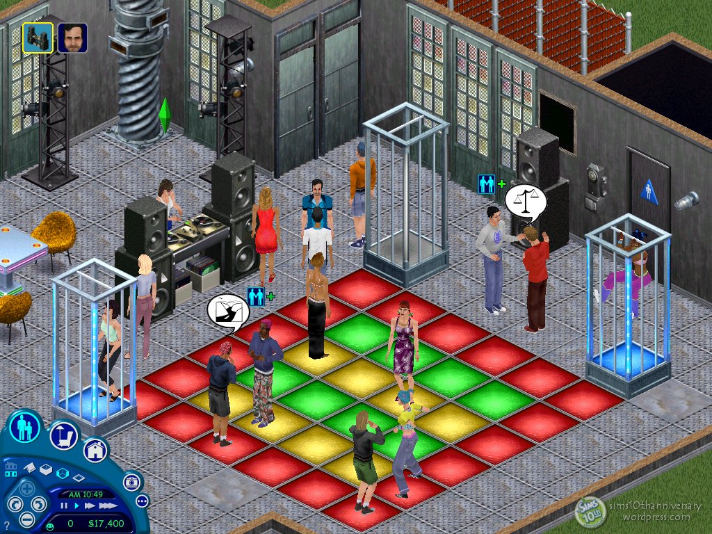 Sims 1 купить. Симс 1. Мобильная игра симс 1. Симс 1 танцы. The SIMS: House Party.